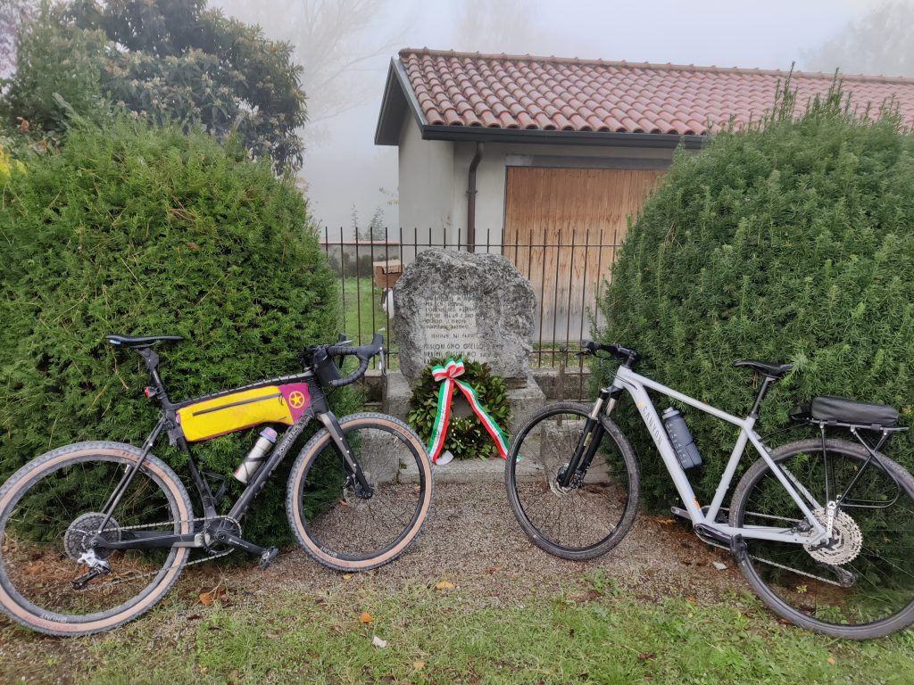 Via Ravennate 2800: Cippo ai Caduti dell’eccidio del 29/4/1944